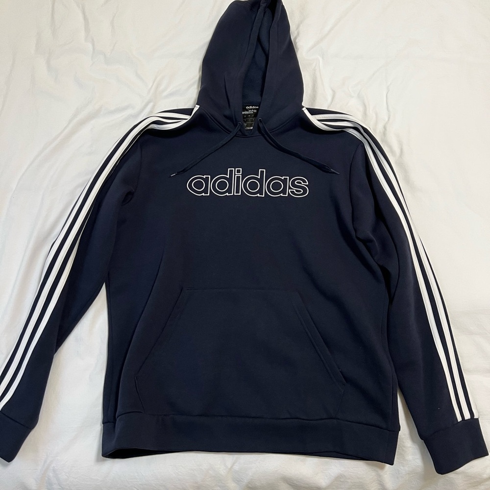 Adidas Men's Navy Hoodie